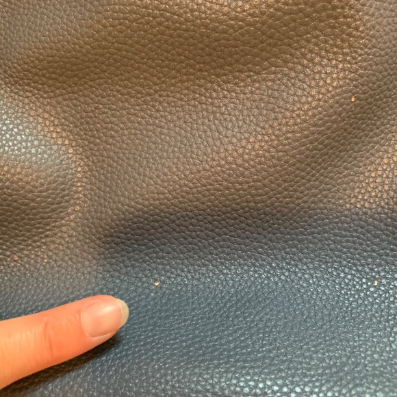 Nanette Lepore Charlie Blue Zippered Handbag - Picture 7 of 16